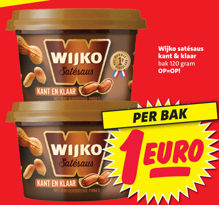 Wijko   satesaus folder aanbieding bij  Boni - details