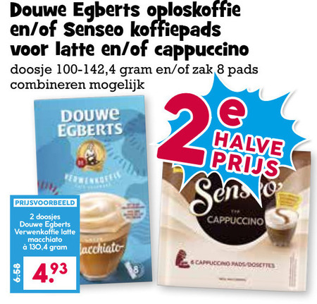 Douwe Egberts   koffiepad, oploskoffie folder aanbieding bij  Boons&nbsp;Markt - details