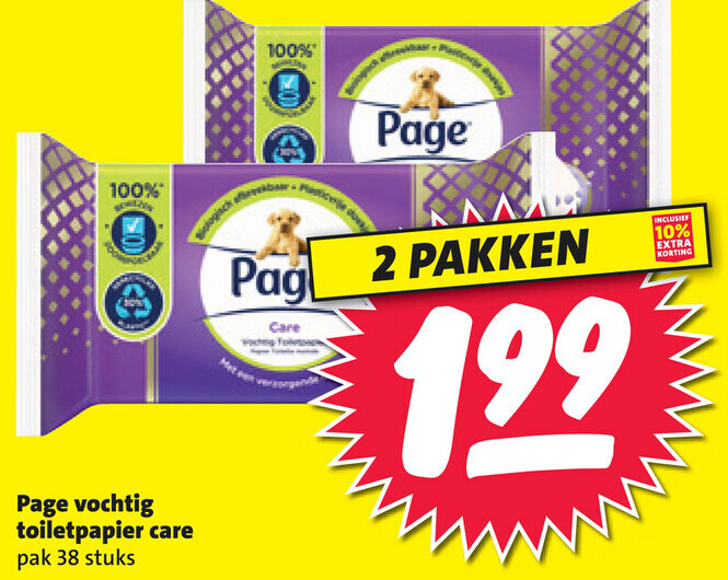 Page   vochtig toiletpapier folder aanbieding bij  Nettorama - details