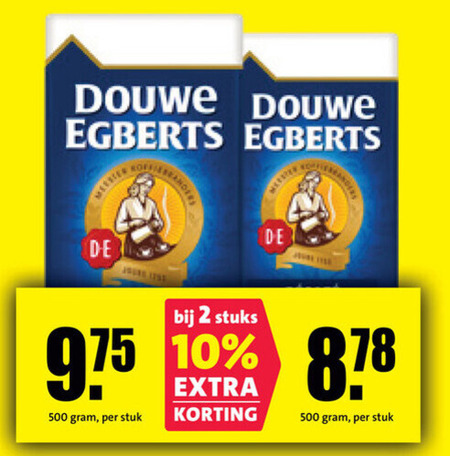 Douwe Egberts   koffie folder aanbieding bij  Nettorama - details