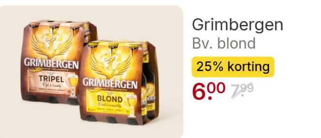 Grimbergen   speciaalbier folder aanbieding bij  Picnic - details