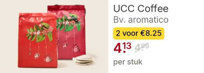 UCC   koffiepad folder aanbieding bij  Picnic - details