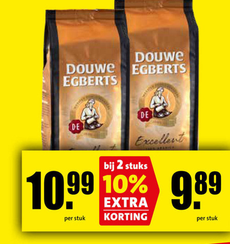 douwe egberts koffie 2 10 excellent stuks stuk folder aanbieding bij Boni Douwe Egberts koffie folder aanbieding bij Boni - details