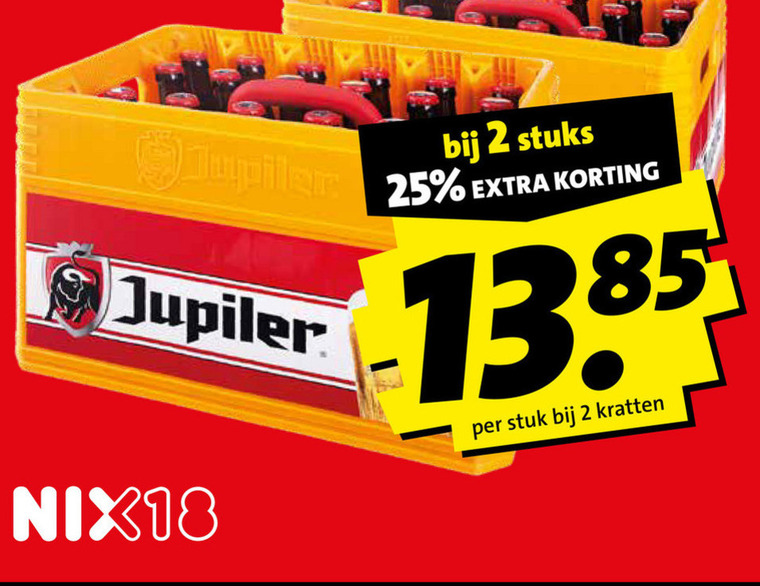 Jupiler   krat bier folder aanbieding bij  Boni - details