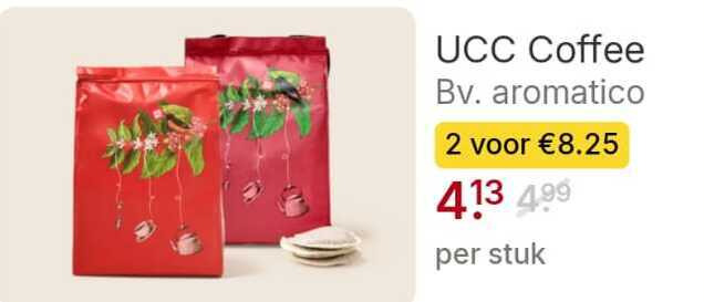 UCC   koffiepad folder aanbieding bij  Picnic - details