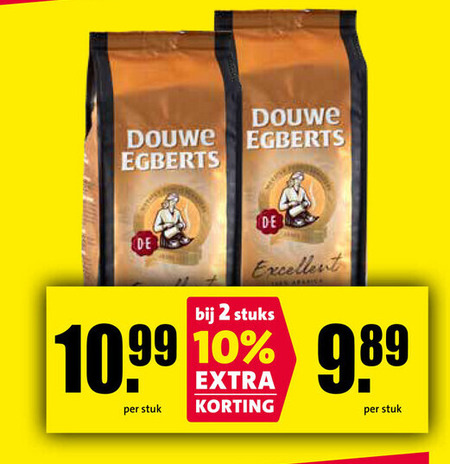 Douwe Egberts   koffie folder aanbieding bij  Nettorama - details