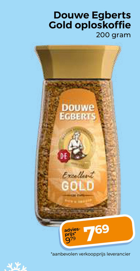 Douwe Egberts   oploskoffie folder aanbieding bij  Trekpleister - details