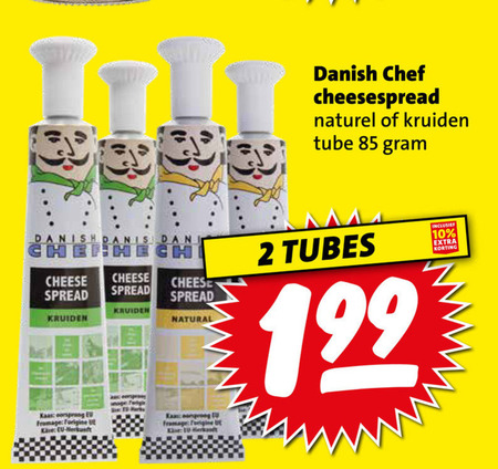 Danish Chef   smeerkaas folder aanbieding bij  Boni - details