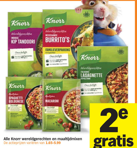 Knorr   maaltijdmix folder aanbieding bij  Albert&nbsp;Heijn - details