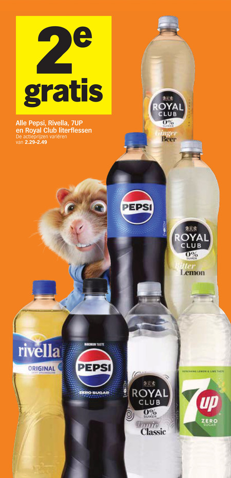 Pepsi   frisdrank, cola folder aanbieding bij  Albert&nbsp;Heijn - details