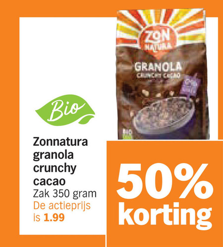 Zonnatura   cruesli folder aanbieding bij  Albert&nbsp;Heijn - details
