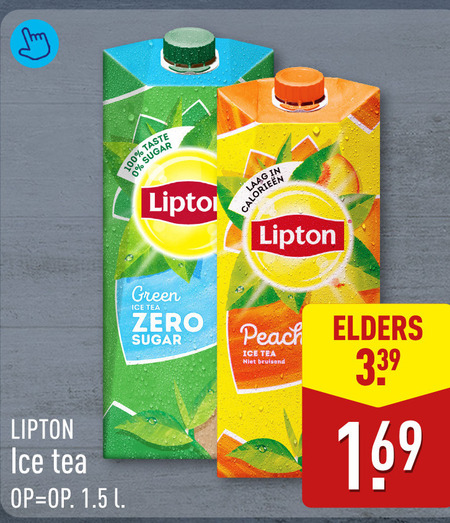 Lipton   ice tea folder aanbieding bij  Aldi - details