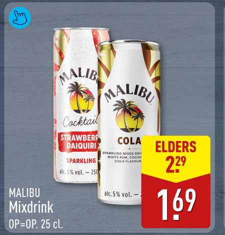 Malibu   mixdrank folder aanbieding bij  Aldi - details