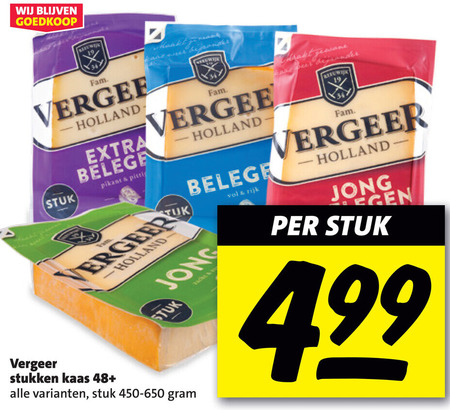 Vergeer   kaas folder aanbieding bij  Nettorama - details