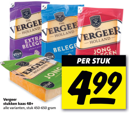 Vergeer   kaas folder aanbieding bij  Boni - details