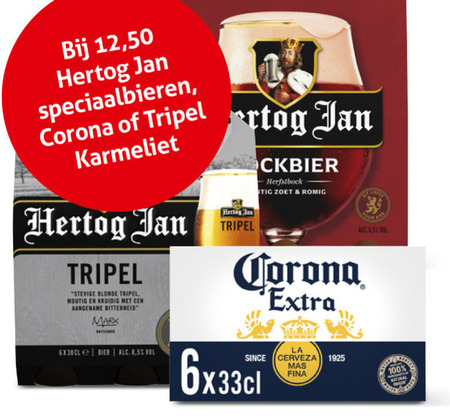 Karmeliet   speciaalbier folder aanbieding bij  Hoogvliet - details