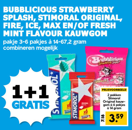 Stimorol   kauwgom folder aanbieding bij  Boons&nbsp;Markt - details