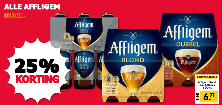 Affligem   speciaalbier folder aanbieding bij  MCD&nbsp;Supermarkt&nbsp;Basis - details