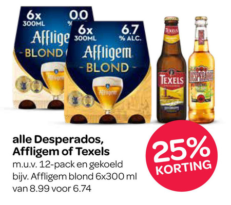 Affligem   speciaalbier folder aanbieding bij  Spar - details