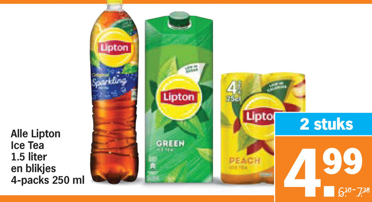 Lipton   ice tea folder aanbieding bij  Albert&nbsp;Heijn - details