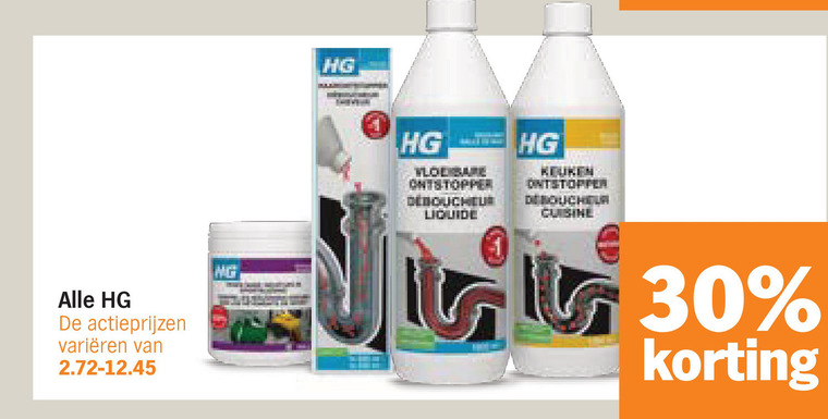 HG   toiletreiniger folder aanbieding bij  Albert&nbsp;Heijn - details
