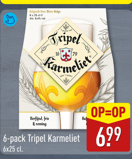 Karmeliet   speciaalbier folder aanbieding bij  Aldi - details