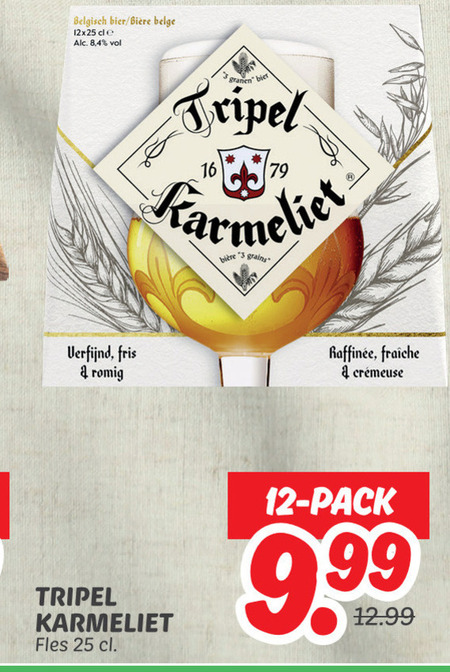 Karmeliet   speciaalbier folder aanbieding bij  Dekamarkt - details