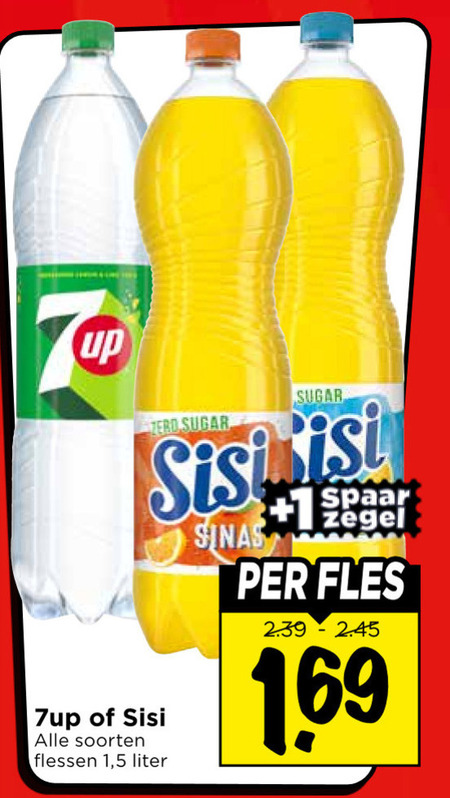 7-Up   frisdrank folder aanbieding bij  Vomar - details