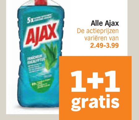 Ajax   allesreiniger folder aanbieding bij  Albert&nbsp;Heijn - details