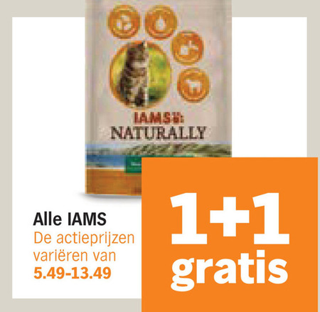 IAMS   kattenvoer folder aanbieding bij  Albert&nbsp;Heijn - details