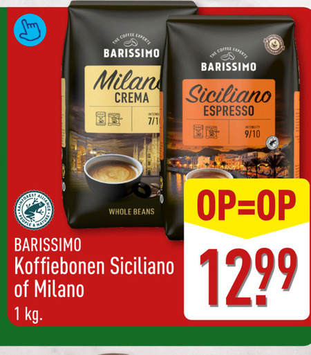 Barissimo   koffiebonen folder aanbieding bij  Aldi - details