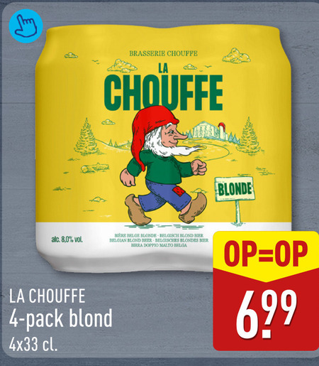 La Chouffe   speciaalbier folder aanbieding bij  Aldi - details