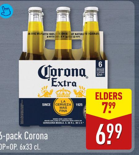 Corona   speciaalbier folder aanbieding bij  Aldi - details