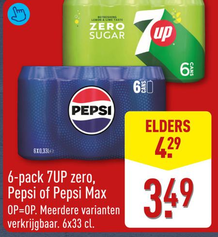Pepsi   frisdrank, cola folder aanbieding bij  Aldi - details