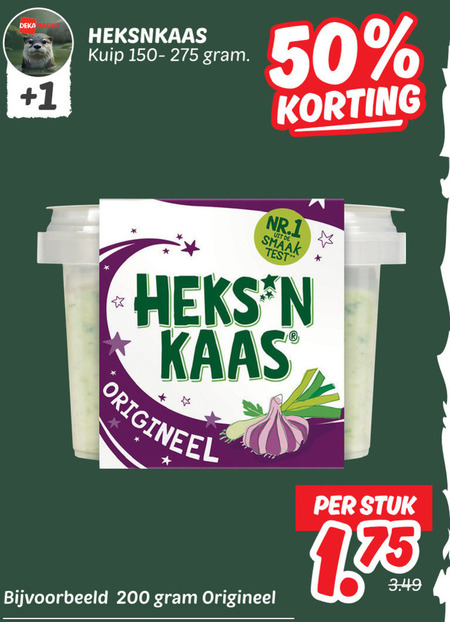 Heksnkaas   roomkaas folder aanbieding bij  Dekamarkt - details