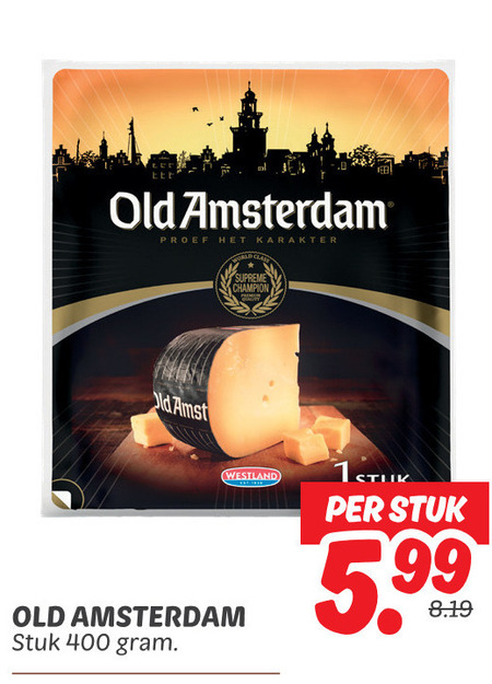 Old Amsterdam   kaas folder aanbieding bij  Dekamarkt - details