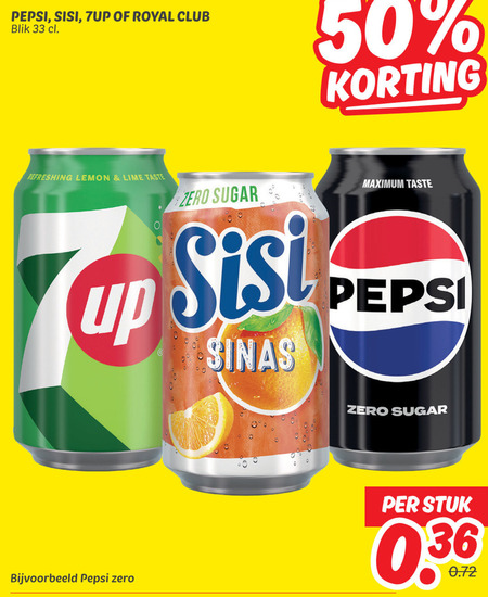 Sisi   cola, frisdrank folder aanbieding bij  Dekamarkt - details
