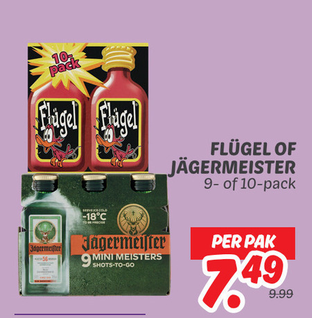 Flugel   likeur, kruidenbitter folder aanbieding bij  Dekamarkt - details