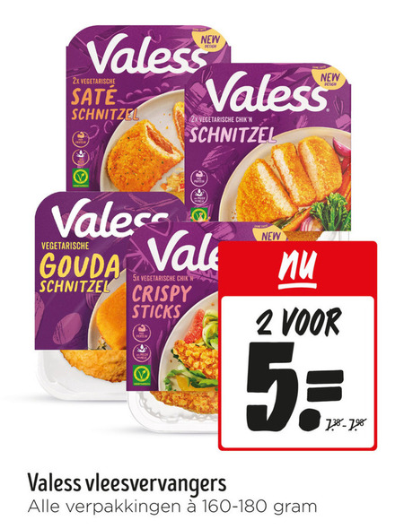 Valess   vegetarisch folder aanbieding bij  Jumbo - details