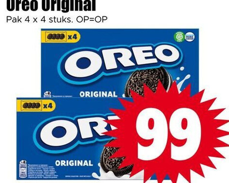 Oreo   biscuits folder aanbieding bij  Dirk - details
