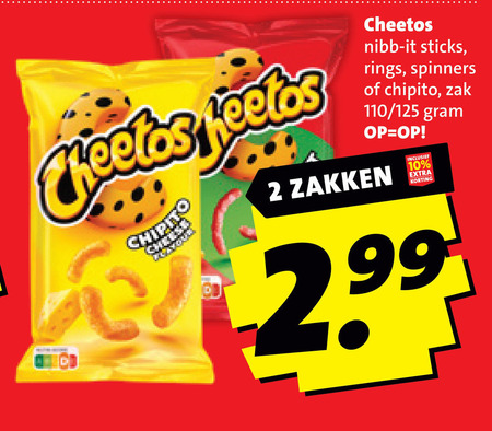 Cheetos   zoutje folder aanbieding bij  Boni - details