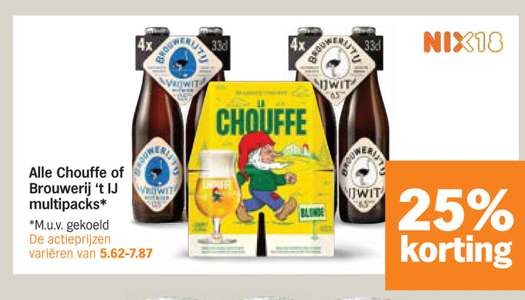 La Chouffe   speciaalbier folder aanbieding bij  Albert&nbsp;Heijn - details