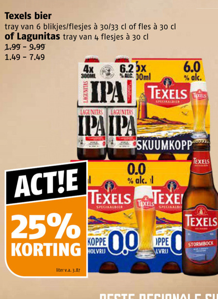 Texels   speciaalbier folder aanbieding bij  Poiesz - details