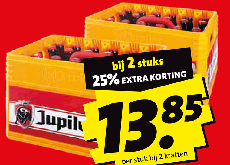 Jupiler   krat bier folder aanbieding bij  Boni - details