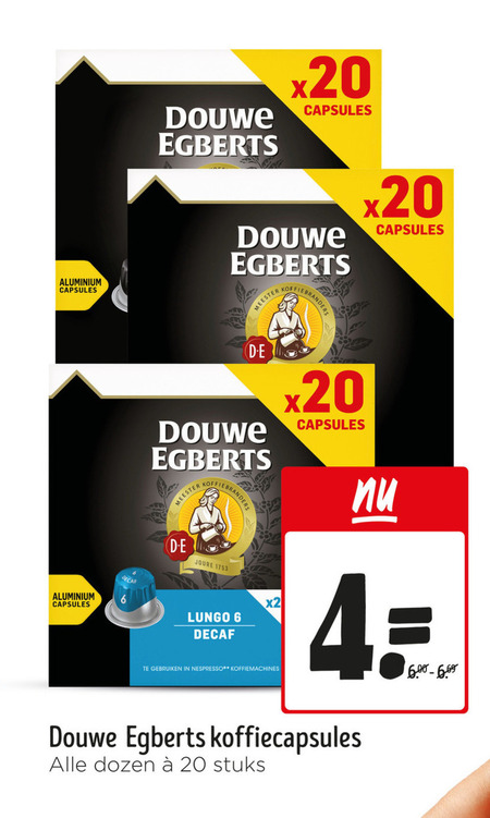 Douwe Egberts   koffiecups folder aanbieding bij  Jumbo - details