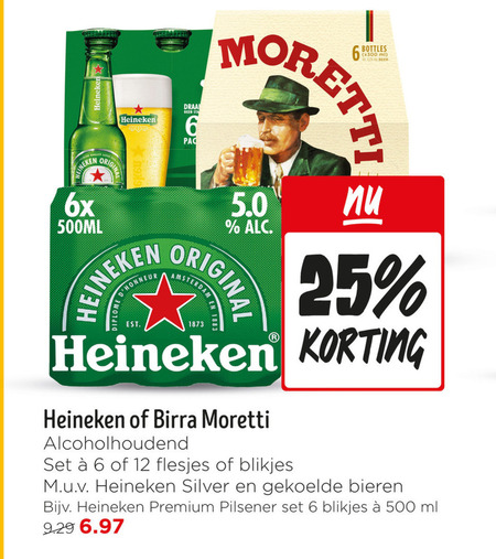 Birra Moretti   blikje bier folder aanbieding bij  Jumbo - details