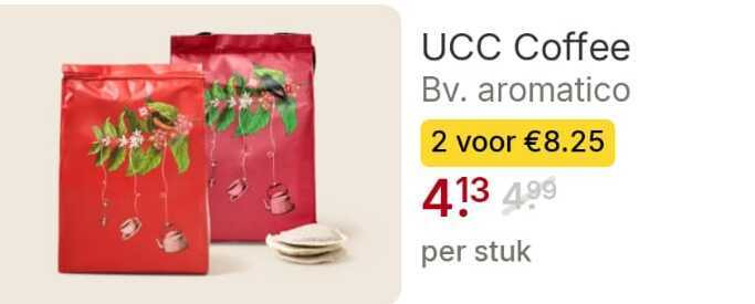 UCC   koffiepad folder aanbieding bij  Picnic - details