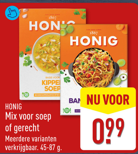Honig   soep, maaltijdmix folder aanbieding bij  Aldi - details