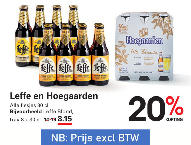 Leffe   speciaalbier folder aanbieding bij  Sligro - details