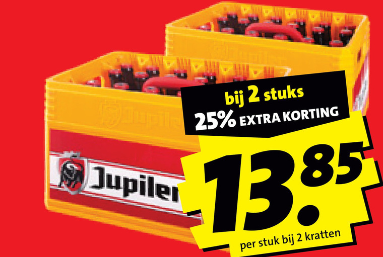 Jupiler   krat bier folder aanbieding bij  Boni - details